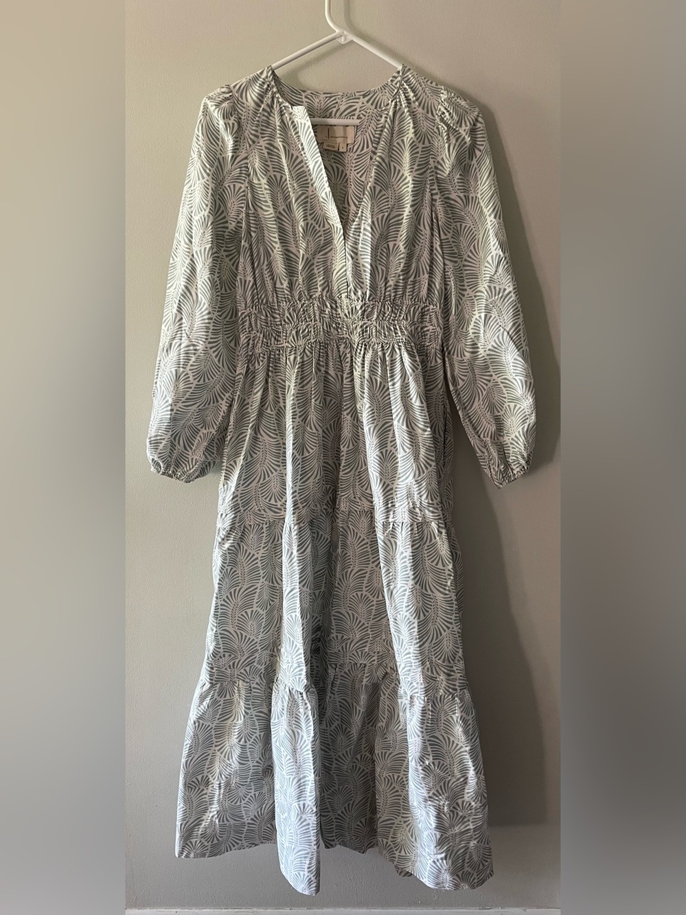 Anthropologie x Loverly Grey The Somerset Long Sleeve Maxi Dress Size S - Picture 4 of 8